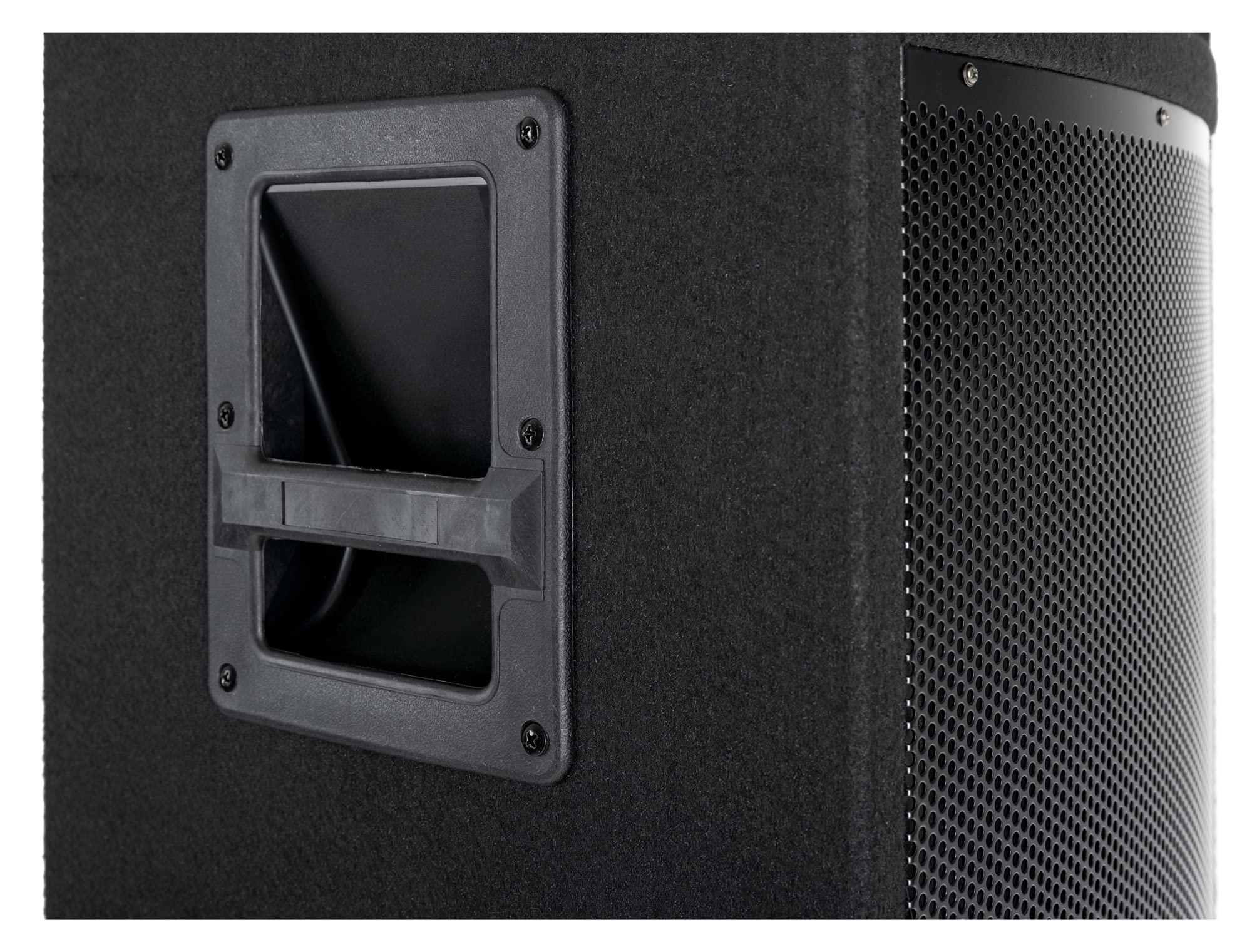 McGrey PowerDJ-212 Cassa Passiva, Cassa DJ/Party passiva, 1x tweeter | 2x woofer da 12" con tubi bass-reflex, 2x driver piezo da 3, Potenza: 800 Watt Peak, Risposta in frequenza: 45-18.000 Hz