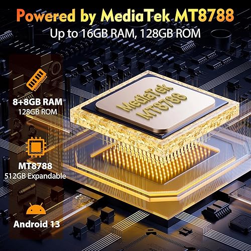 Miniatura 2 de Ulefone Armor Pad Pro Rugged Tablet, Octa Core 16 GB + 128 GB, 48 MP + 32 MP, 7650 mAh, tableta impermeable IP69K de 8 pulgadas, Android 13,