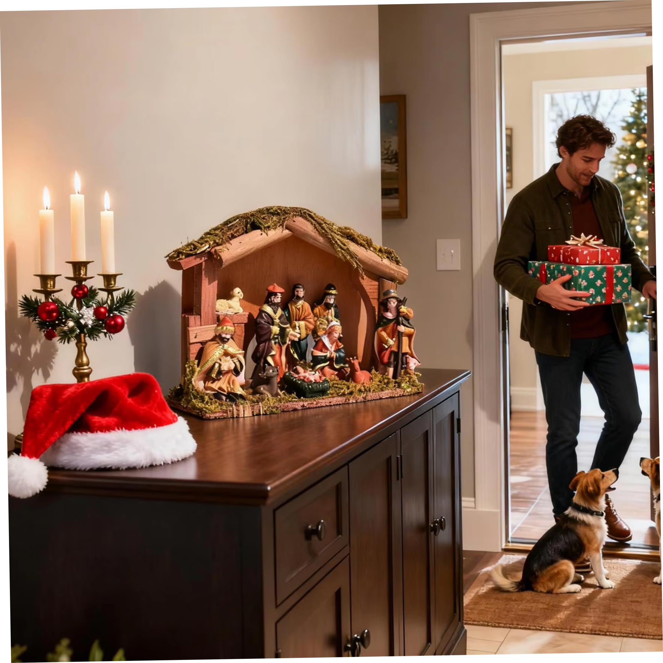 Presepe, Presepi e Figure in Resina Artigianali