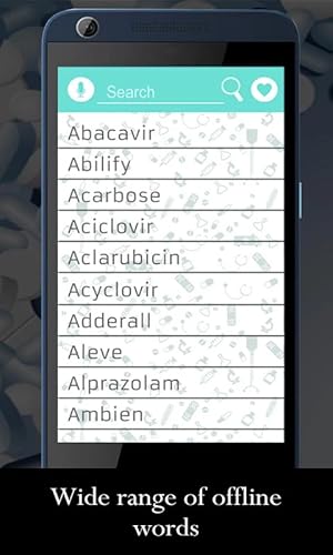 Drugs Dictionary : Medicine