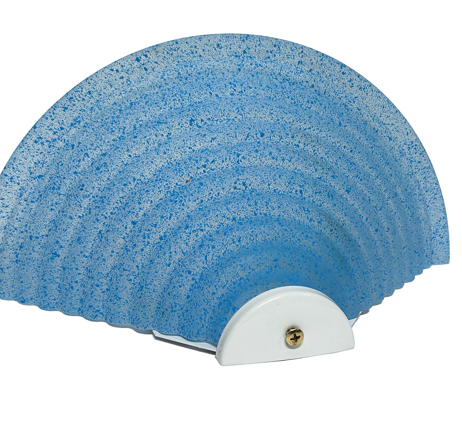 Applique A Cono In Vetro Alabastro Azzurro Per Parete, Stile Classico, Perfetta Per Bagno E Soggiorno - 4