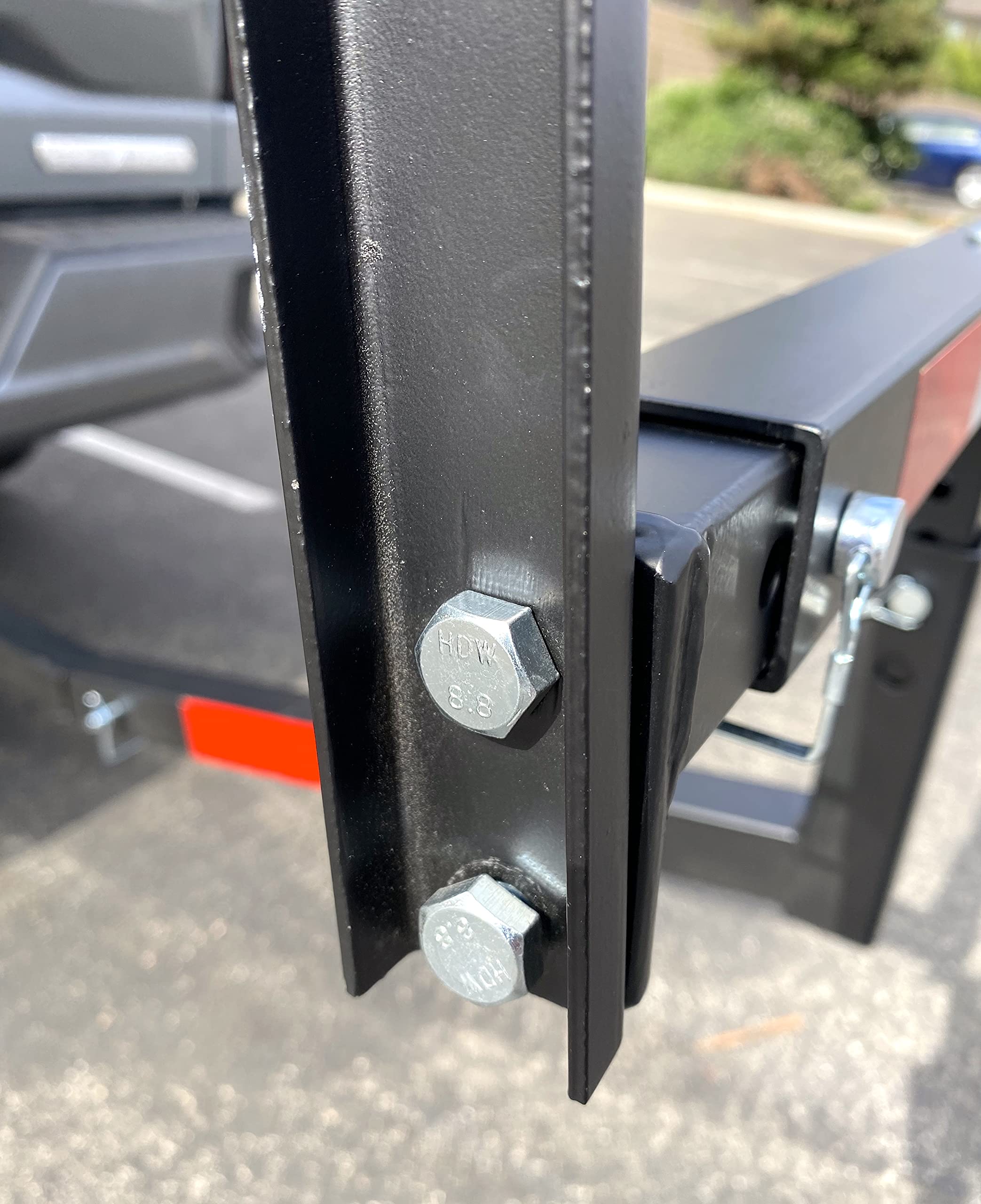 MaxxHaul 70231 Hitch Mount Truck Bed Extender (For Ladder, Rack, Canoe