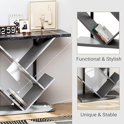 Miniatura 4 de ODIKA Mesa consola moderna Plinko - Mesa de entrada para sala de estar