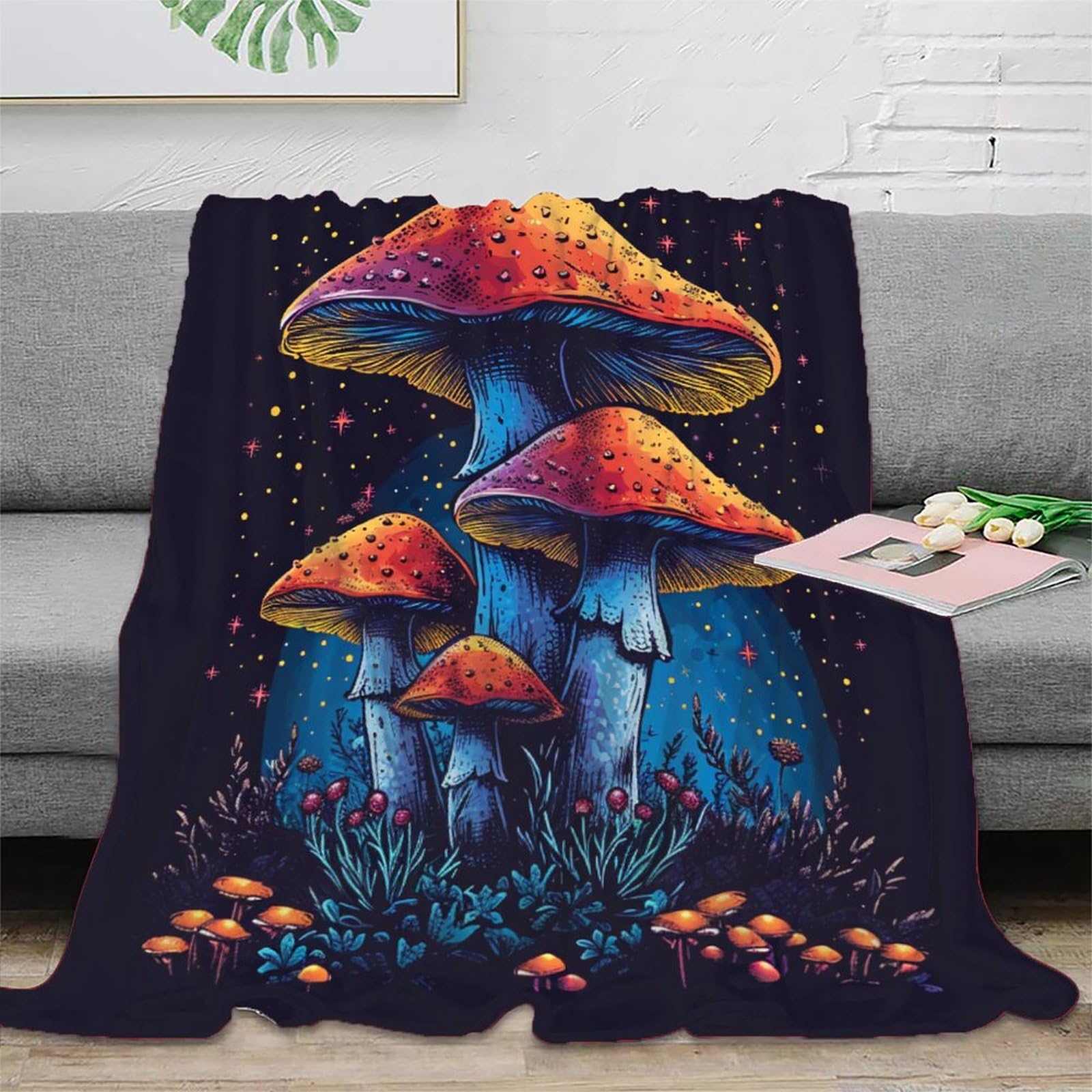 Couverture flanelle lit enfant voyage plaid doux ChamCochonsnon 3D