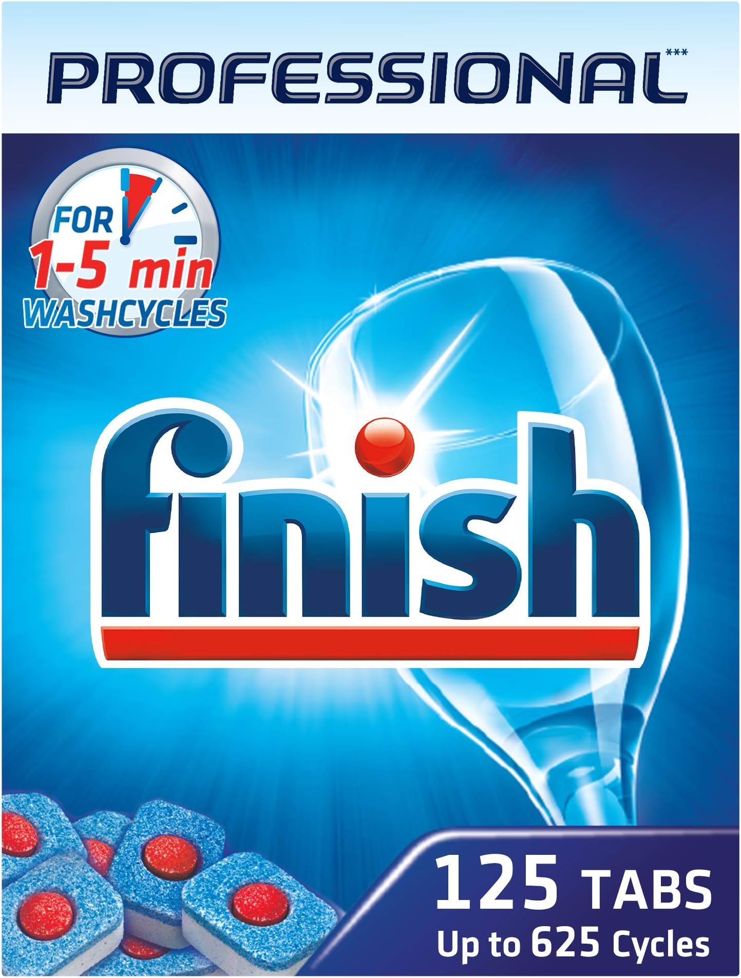 Finish Powerball Professional Dishwasher Tablets 125