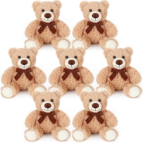 Miniatura 7 de 7 paquetes de juguetes de peluche de 14 pulgadas juguetes de peluche de Navidad suaves y bonitas decoraciones de fiesta de cumpleaños lindos colores