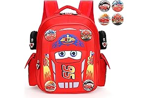 Youthful McQueen Backpack: A Journey for Little Racers