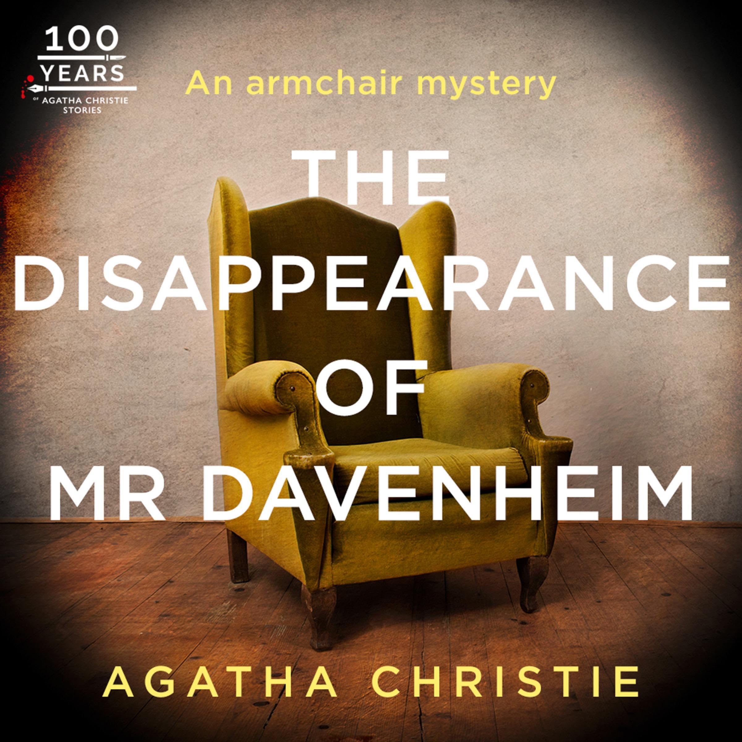 Cover art for The Disappearance of Mr. Davenheim: a Hercule Poirot Short Story