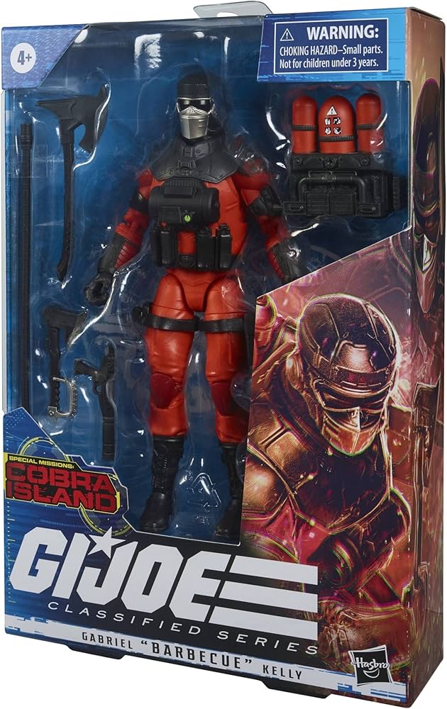 Barbecue Gabriel Kelly GI Joe Classified Series Cobra Island