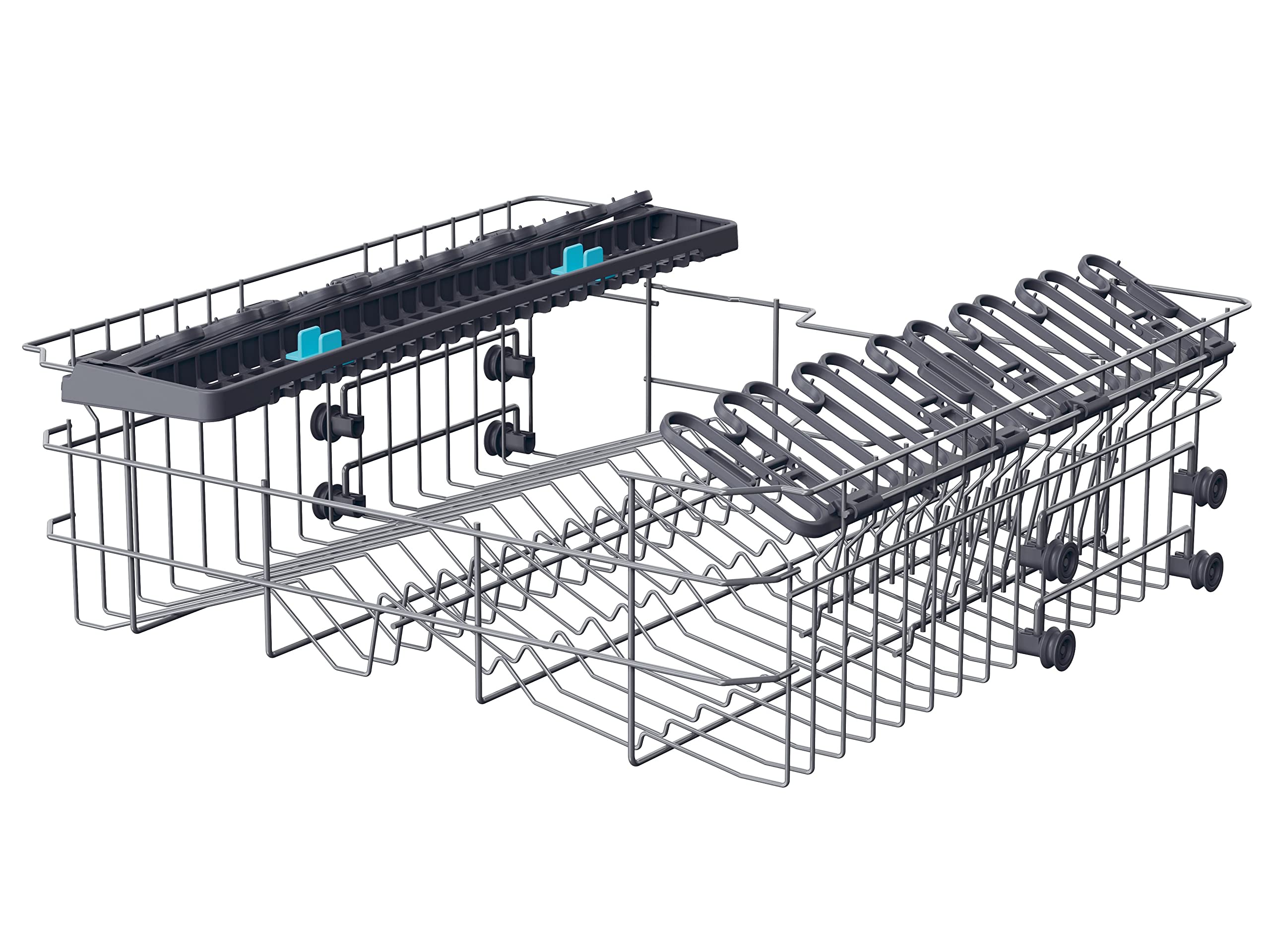 Candy Rapido' Lavastoviglie a Libera Installazione 60 cm, 13 Coperti, 5 Programmi, Wi-Fi + BLE, Maxi TUB, Partenza Ritardata 3-6-9h, Motore Inverter, Classe C, 59,7 x 59,8 x 82 cm, Inox - CF 3C7L0X
