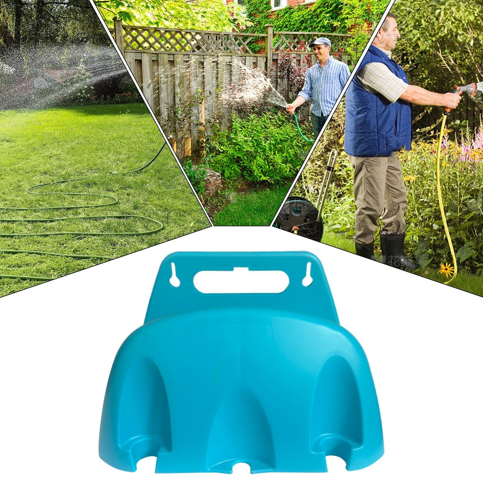 Porte Support Tuyau D’arrosage Métal Mural Support De Tuyau D'eau, Cour