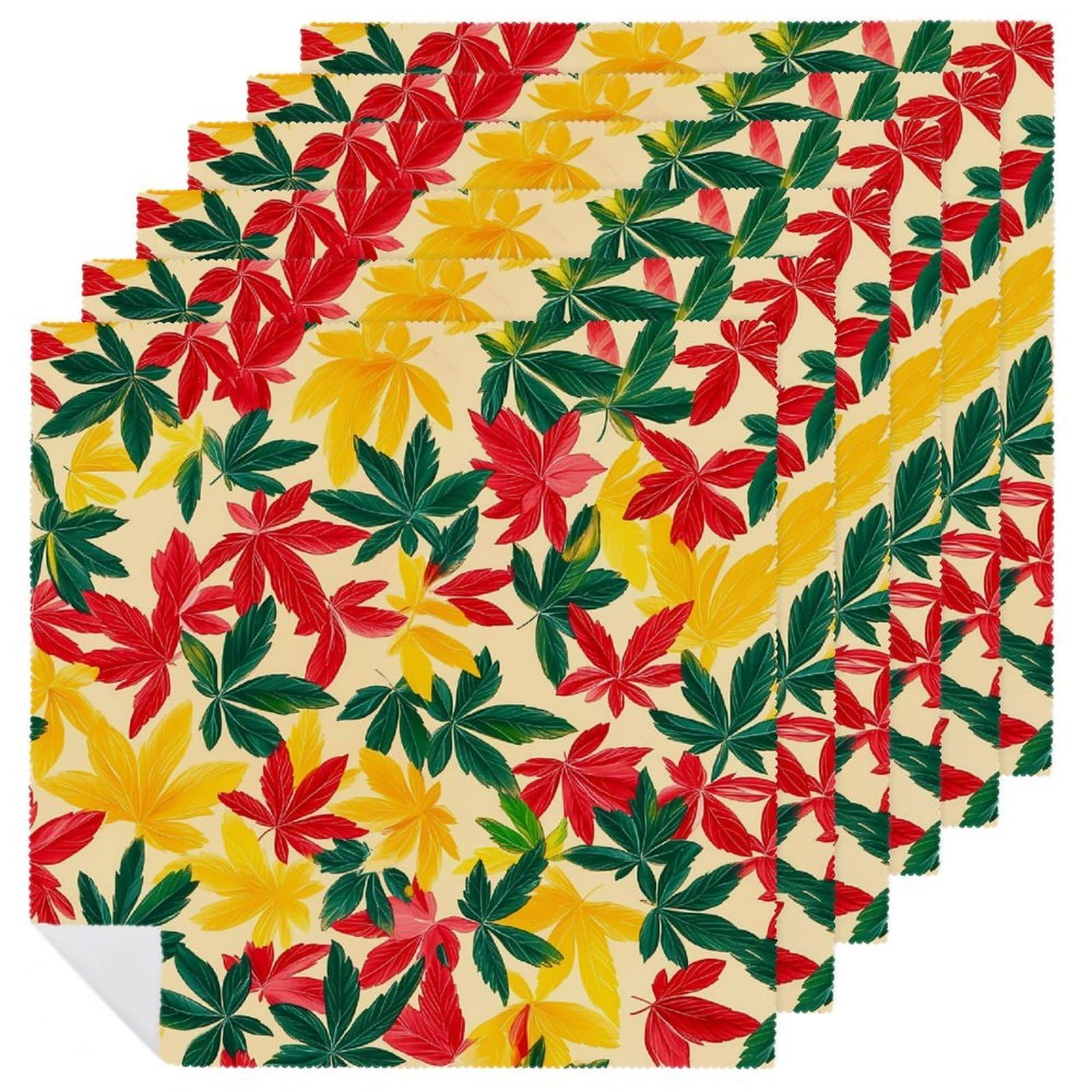 Servilletas reutilizables suaves lavables para evitar el gasto en papel en tu cocina