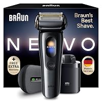 Braun NEVO Rasoio Elettrico Barba, Custodia Power Case