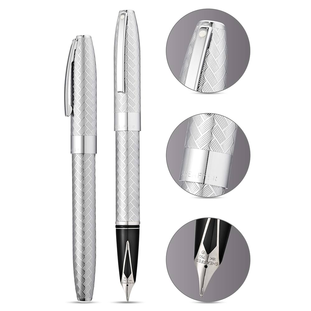 SHEAFFER LEGACY Sterling-Silver 万年筆 字幅M