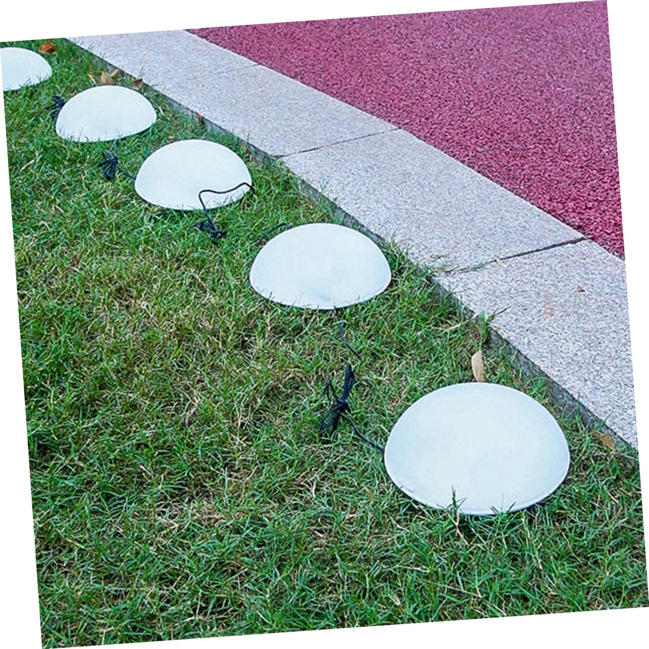 Solar Outdoor Lights 5-in-1 Hemisphere Ground Stake Light Solar Powered Garden Landscape Lamp for Parks Villas and Courtyards