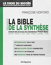 Download La bible de la synthèse : Aux concours écoles de commerce post-bac Acces, Atout+3, EBS, Pass, Prism, Sesame, Team PDF