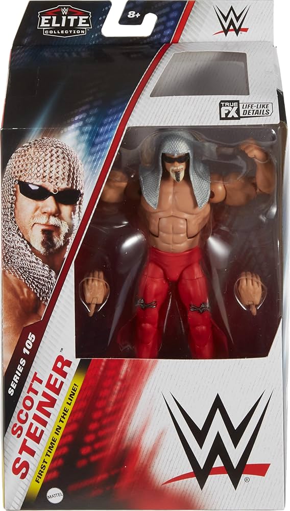 WWE フィギュア Amazon.co.jp: WWE Scott Steiner Mattel Elite Series 105