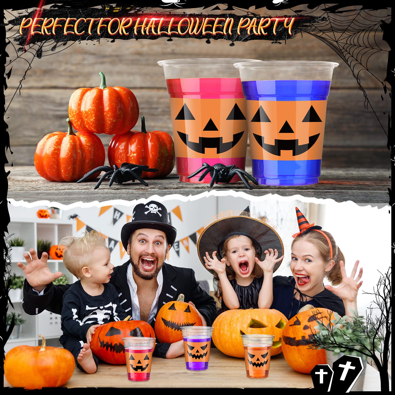 Halloween-Schnapsgläser Mit Totenkopf-Motiv, 55 Ml Produktbild-Vorschau 11