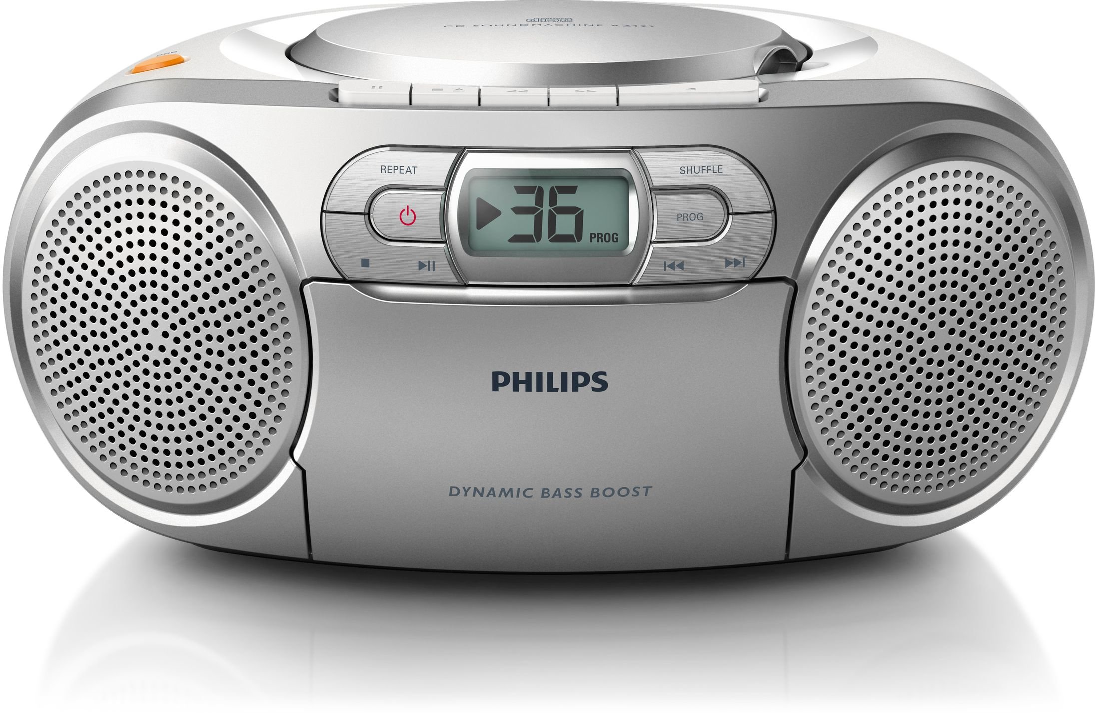 Philips AZ127/12 CD ses makinesi, Dynamic Bass Boost (otomatik