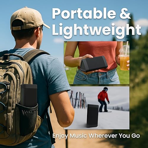 Miniatura 7 de Bocina de siguiente generación inalámbrica ultraportátil Bluetooth Angle 3 OontZ de Cambridge Soundworks volumen más alto de 10W más bajos