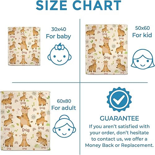 Vista 33 de Hyturtle Mantas de bebé personalizadas con nombre – Manta de camuflaje personalizada con nombre – Manta de forro polar verde camuflaje para niños