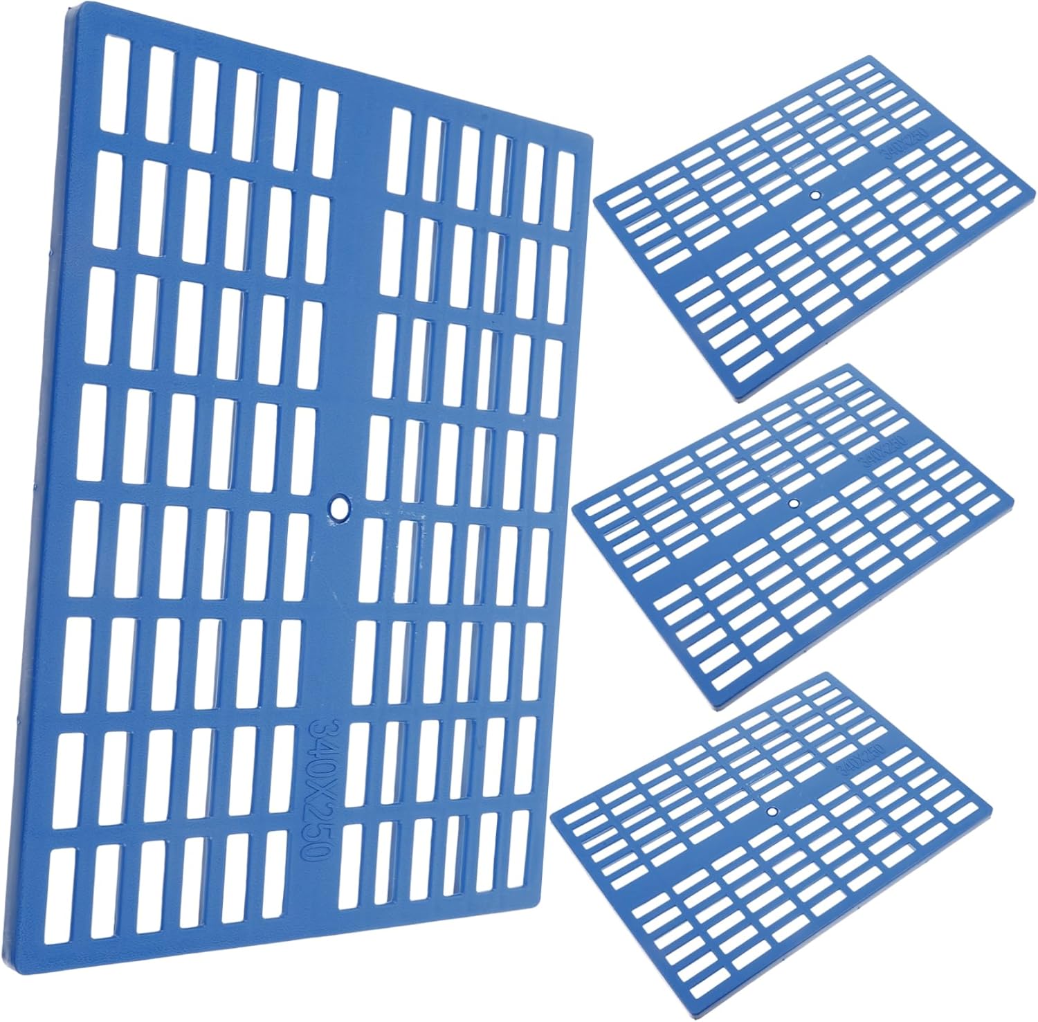 Rabbit Hutch Indoor Mats 4pcs Small Animal Floor Mats Cage Liners for Rabbit Pet Foot Pads