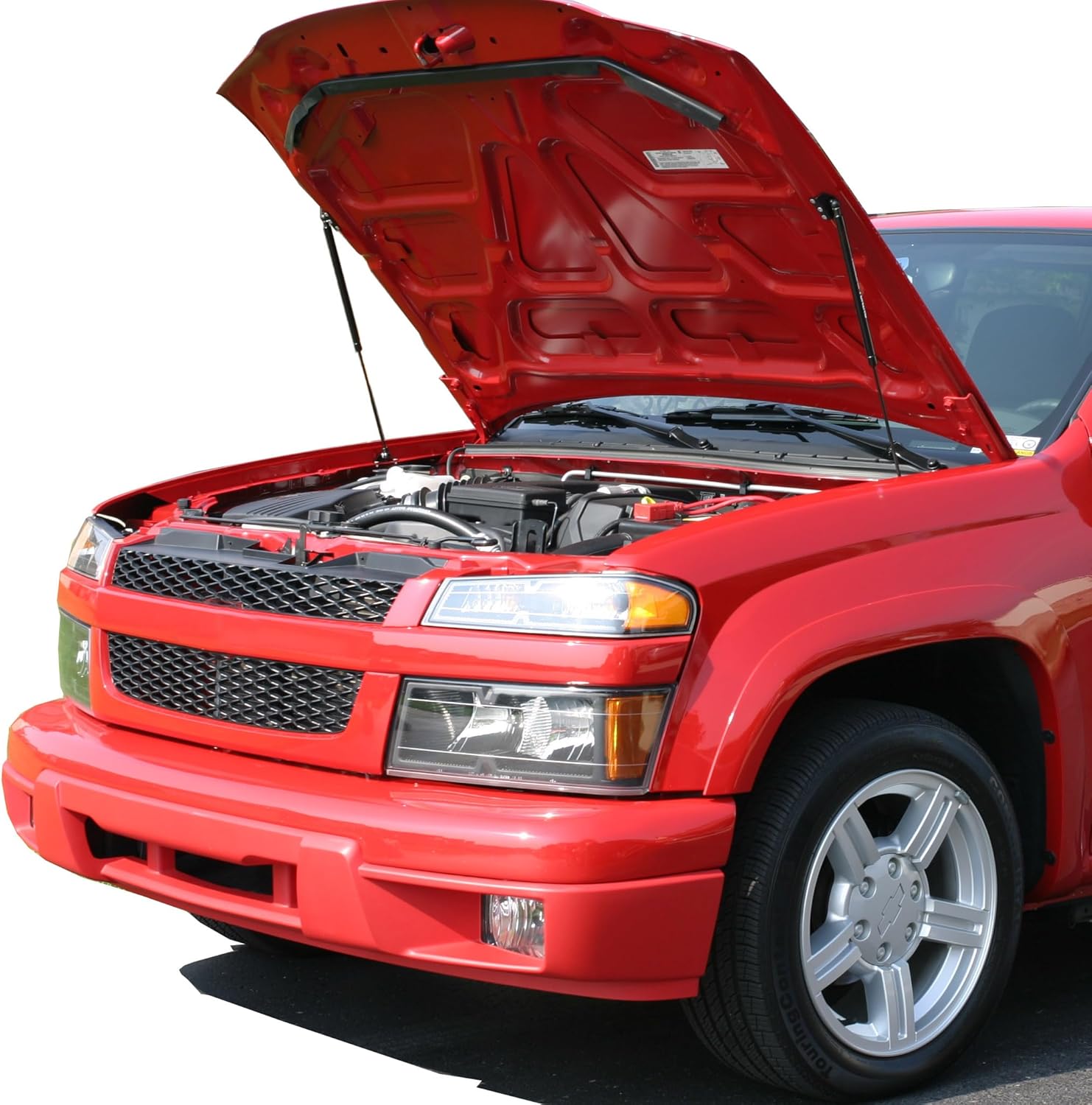 Redline Tuning 21-16004-02 Hood Quicklift Plus System Compatible with Chevy Colorado & GMC Canyon 2004-2012 (All Black Components)