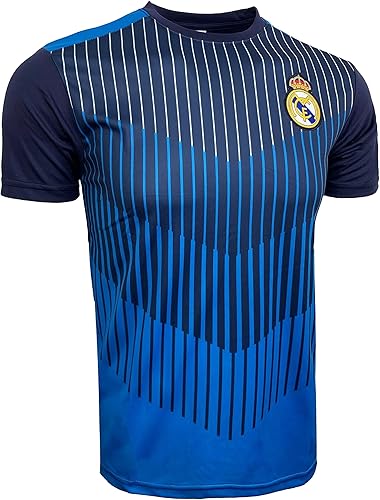 Miniatura 2 de Camiseta de entrenamiento del Real Madrid para niño, tallas juveniles con licencia del Real Madrid