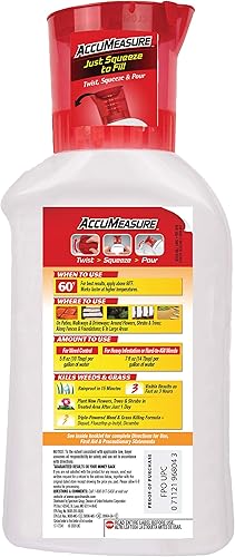 Miniatura 4 de Spectracide Concentrado para matar malas hierbas y hierbas, 32 onzas, con sistema Accumeasure (caja de 6)
