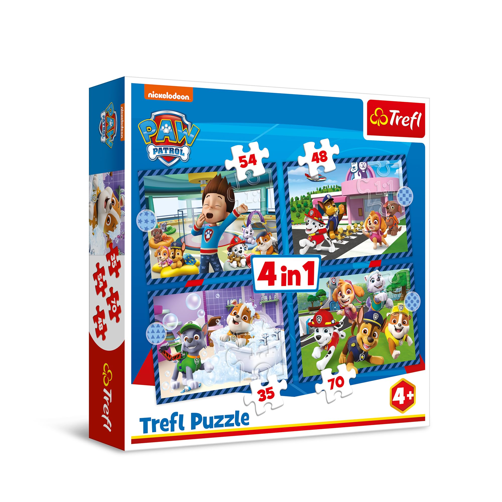 Trefl - PAW Patrol, Allez les Chiens - Puzzle 160 Pièces - Puzzle coloré avec la Pat'Patrouille, Divertissement Créatif, Loisir pour les Enfants à partir de 6 ans Trefl - PAW Patrol, Allez les Chiens - Puzzle 160 Pièces - Puzzle coloré avec la Pat'Patrouille, Divertissement Créatif, Loisir pour les Enfants à partir de 6 ans