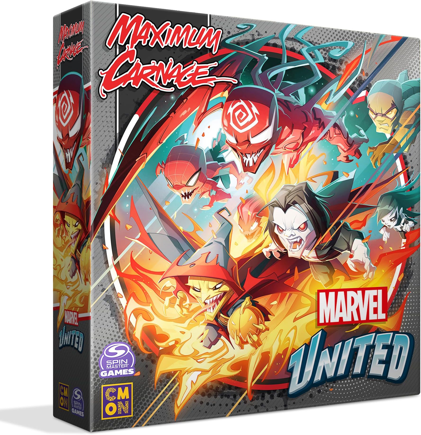 CMON | Marvel United: Maximum Carnage | Miniatures Board Game | Ages 14+ | 1-5 Players | 45+ Minutes Playing Time