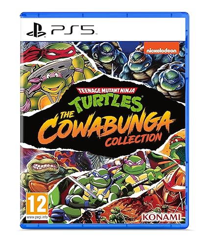 Teenage Mutant Ninja Turtles Cowabunga Collection Playstation 5 EU Version Region Free
