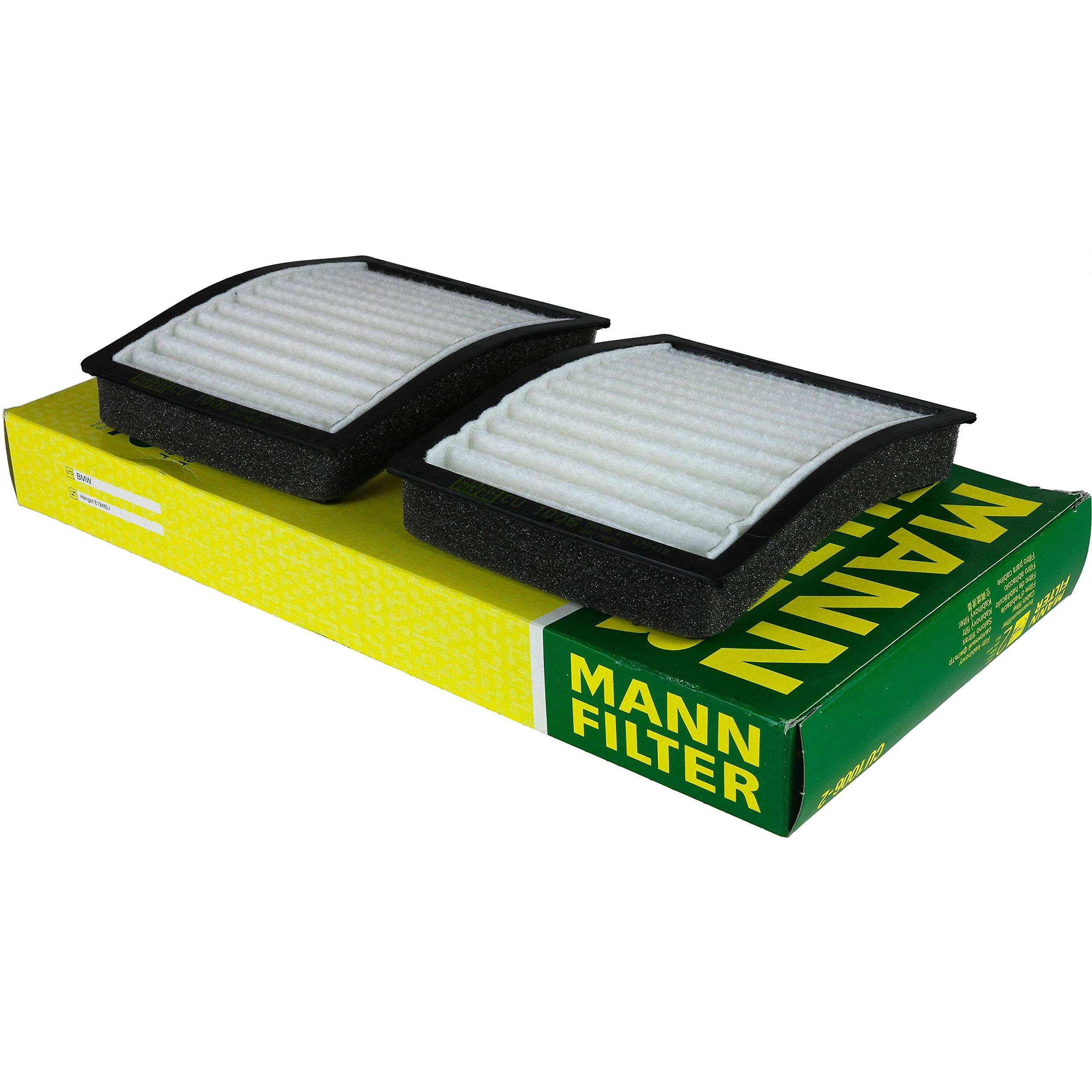 Paquete de inspección Kit de mantenimiento de filtros con filtro de aceite HU 715/4 x, filtro de aire C 2493, filtro de combustible WK 516/1, filtro de habitáculo CU 1006-2, tornillo de