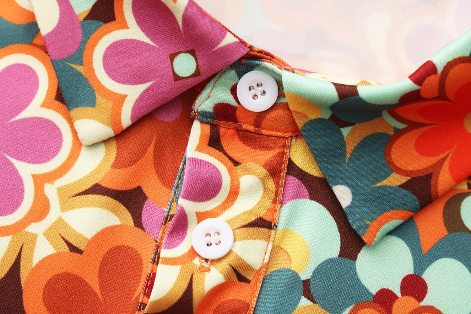 Mens Golf Polo Shirts Funny Golf Shirt for Men Short Sleeve Performance Moisture Wicking Dry Fit Polo Shirts for Men - Image 3