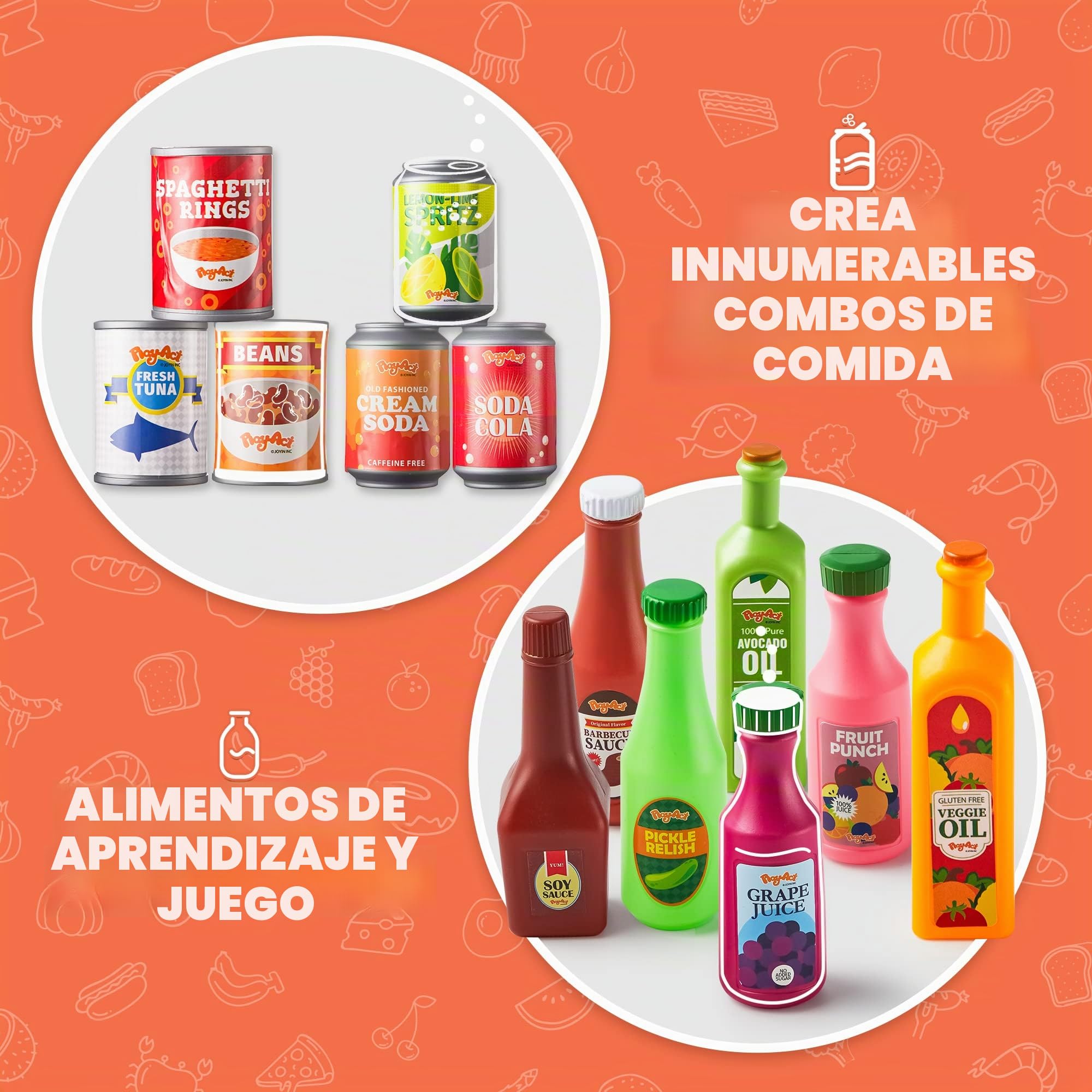 Rwigeboo Juego De Sushi De Plástico Para Niños – Simulación De Comida Japonesa, Juguete De Rol Educativo Para Mayores De 3 Años