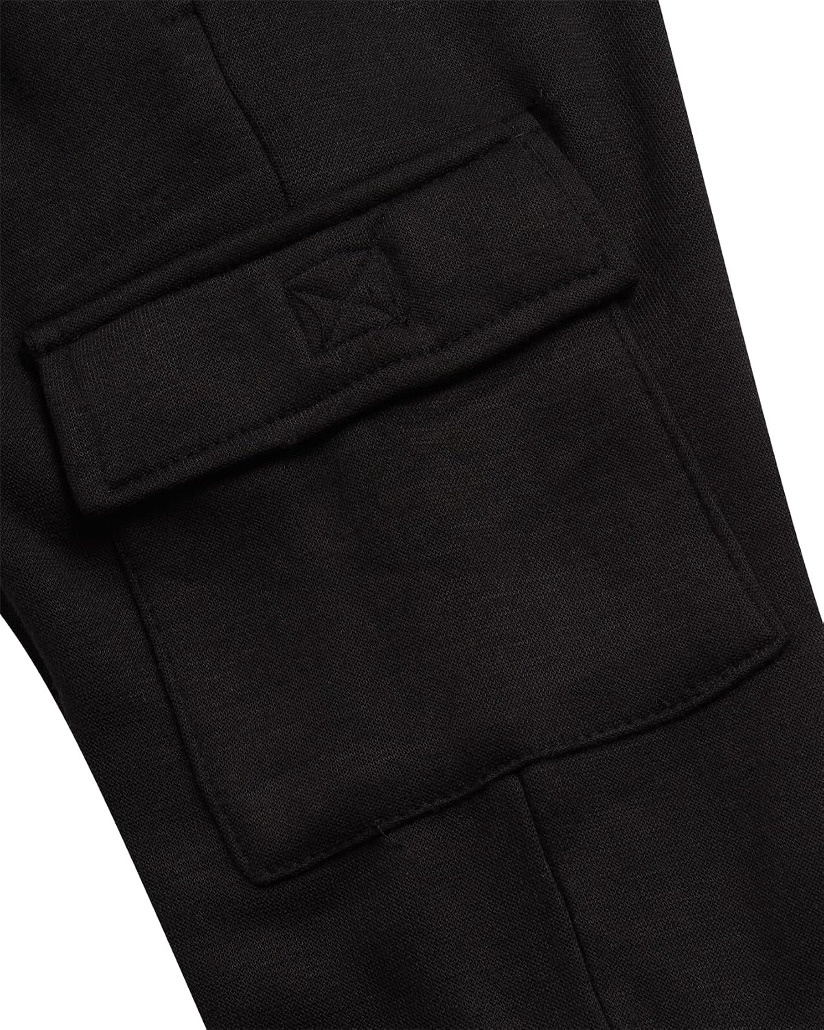 Quad Seven Toddler Boys Sweatsuit Set - 4 Piece Fleece Pullover Boys Hoodie and Cargo Sweatpants with Pockets (Sizes: 2T-7)