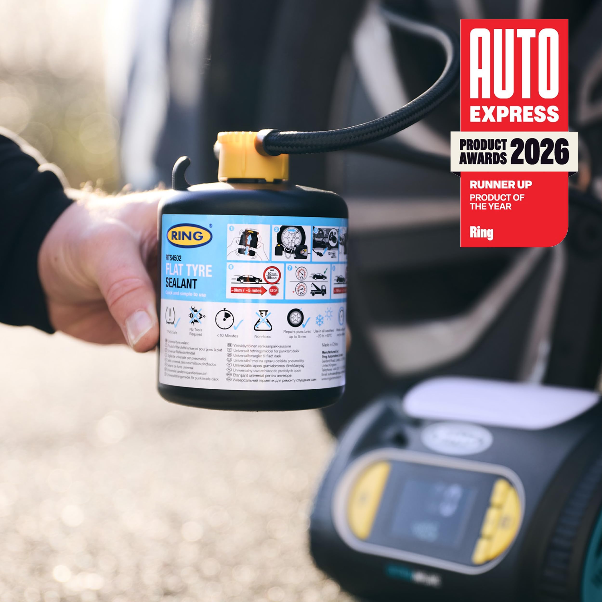 RING Flat Tyre Sealant - Quick & Simply to Use — view 7