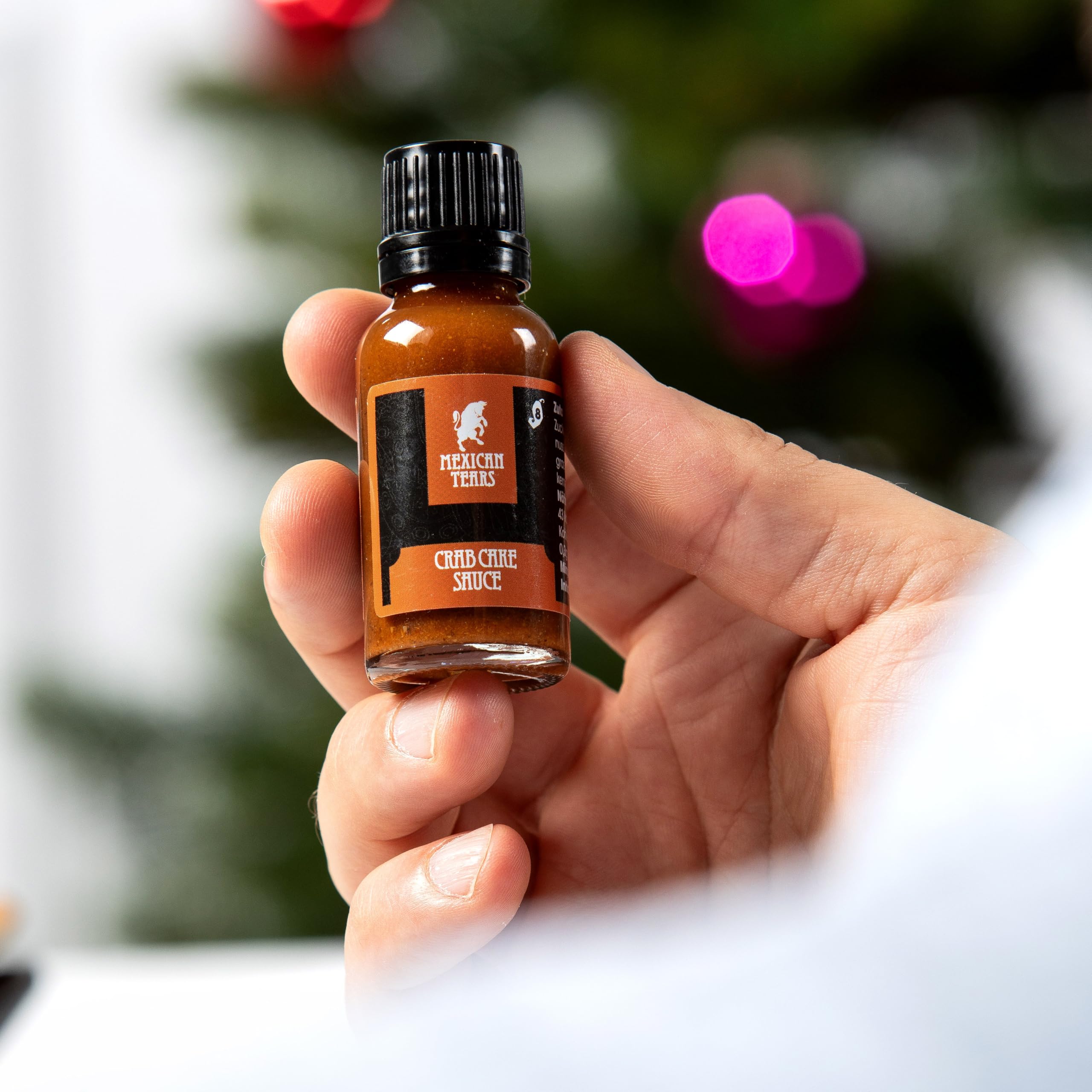 Mexican Tears Scharfe Sauce Adventskalender 24 Chilisaucen 20ml wiederverschließbare Glasflaschen limitierte Auflage