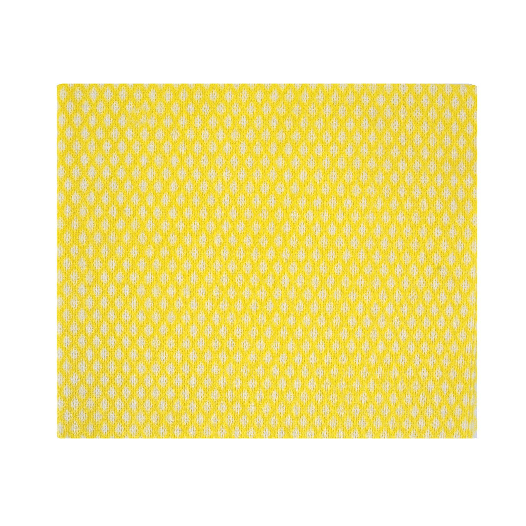 Robert Scott Yellow Abbey Disposable J Cloths Non Woven Wipes, Pack Of 50, (Yellow)