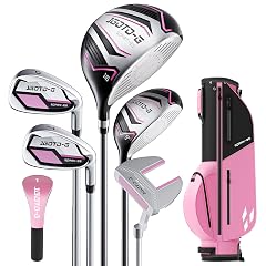 5 6 7 Pieces Kids Golf Clubs Set - Youth Golf Clubs Junior Set Ages 3-14 Includes Stand
