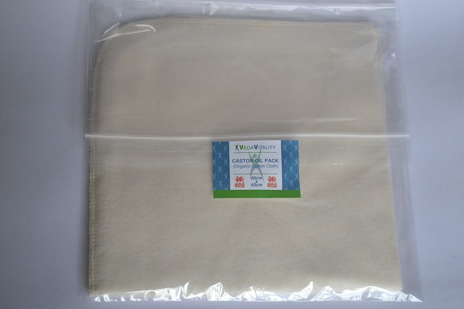 Organic Cotton Castor Oil Cloth Pack