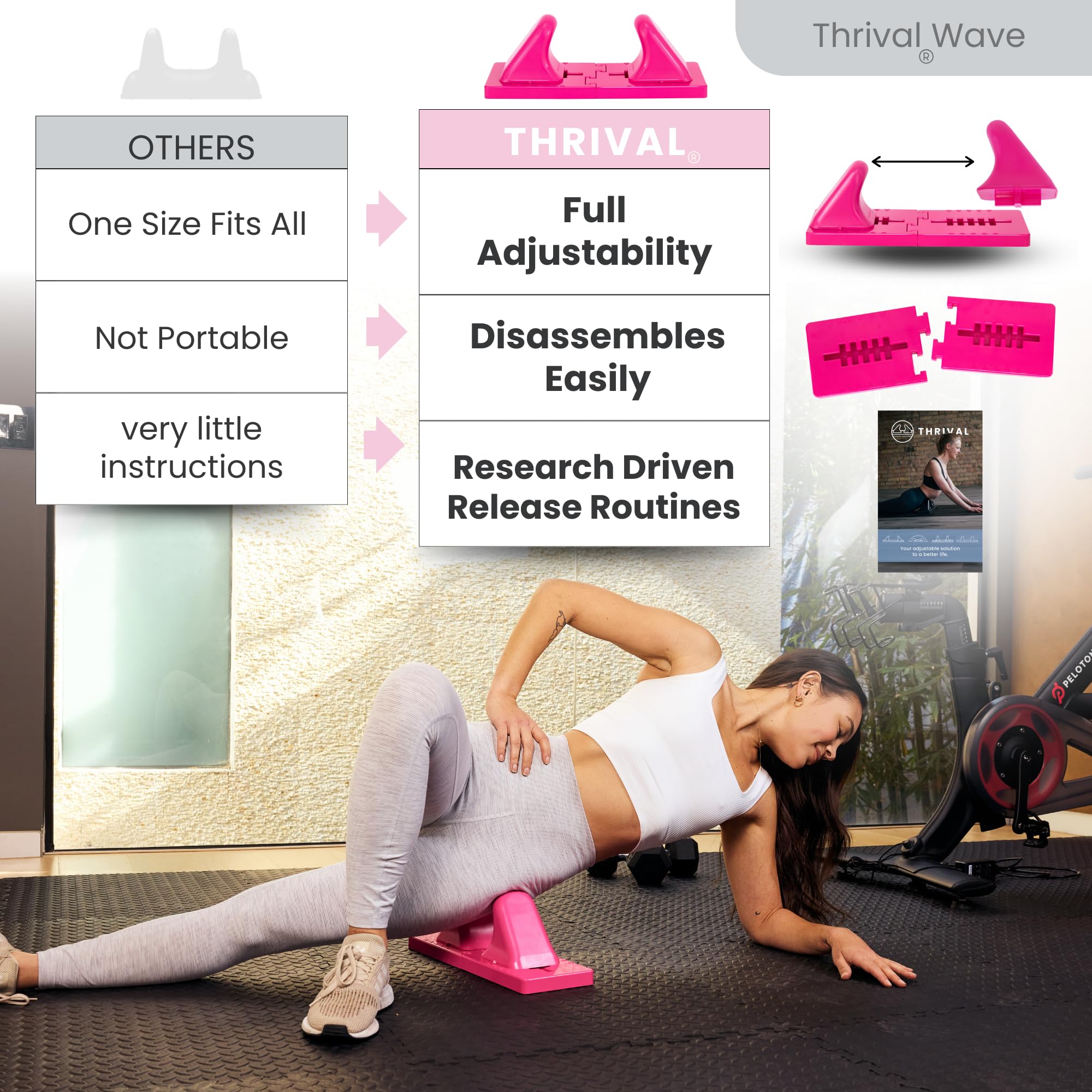 Thrival Wave: Psoas Release Tool - Pain Relief -5