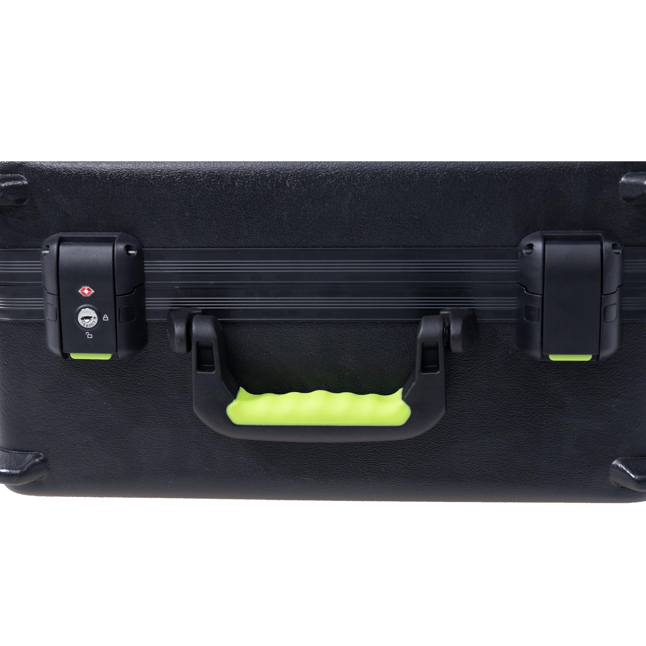 Shure by Gator Mikrofonkoffer für 15 kabelgebundene Mikrofone (SH-MICCASE15), schwarz