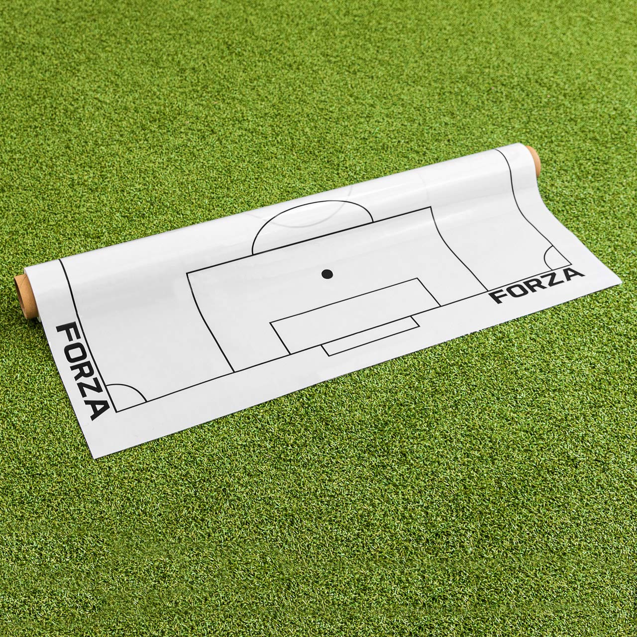 FORZA - Hoja de tácticas de fútbol adhesiva, hoja de entrenamiento no permanente, ayuda de entrenamiento adhesiva.