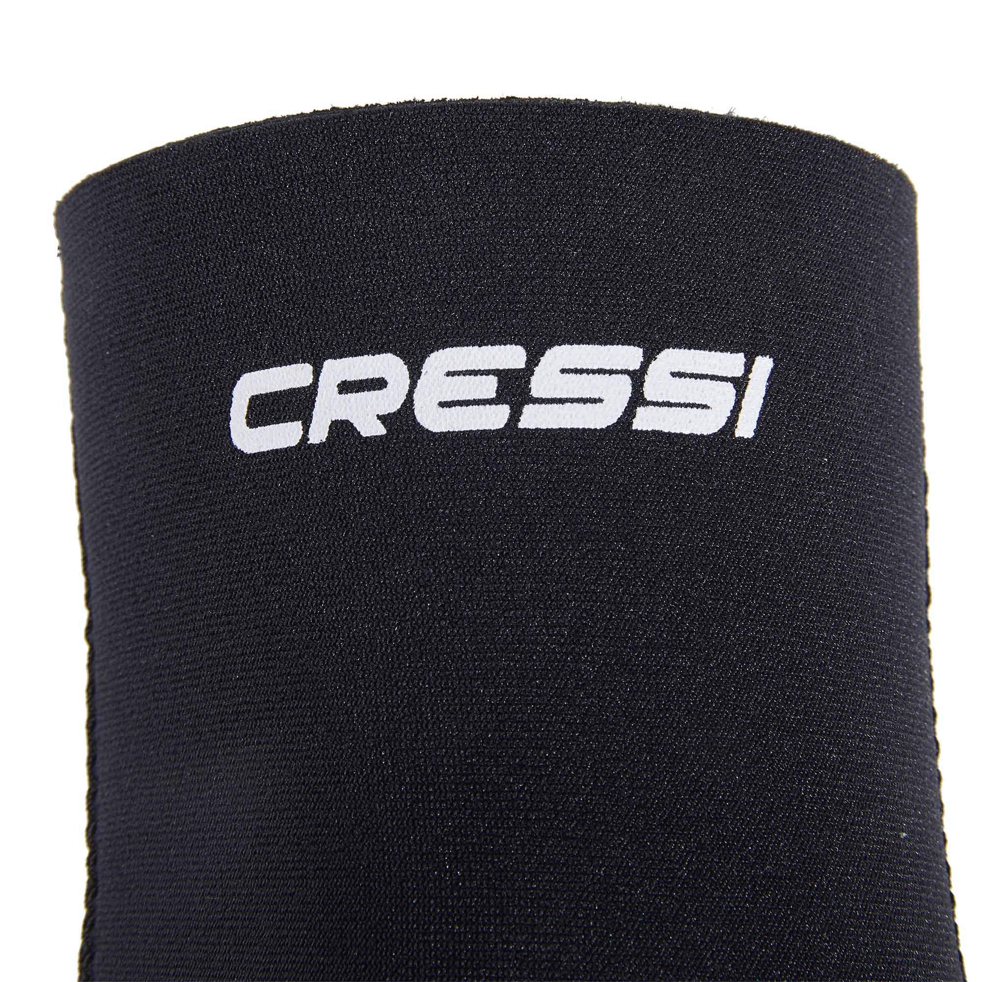 CRESSI Black Neoprene Socks Resilient - Calzari per Immersione in Neoprene Ultra Stretch Nero - Unisex Adulti