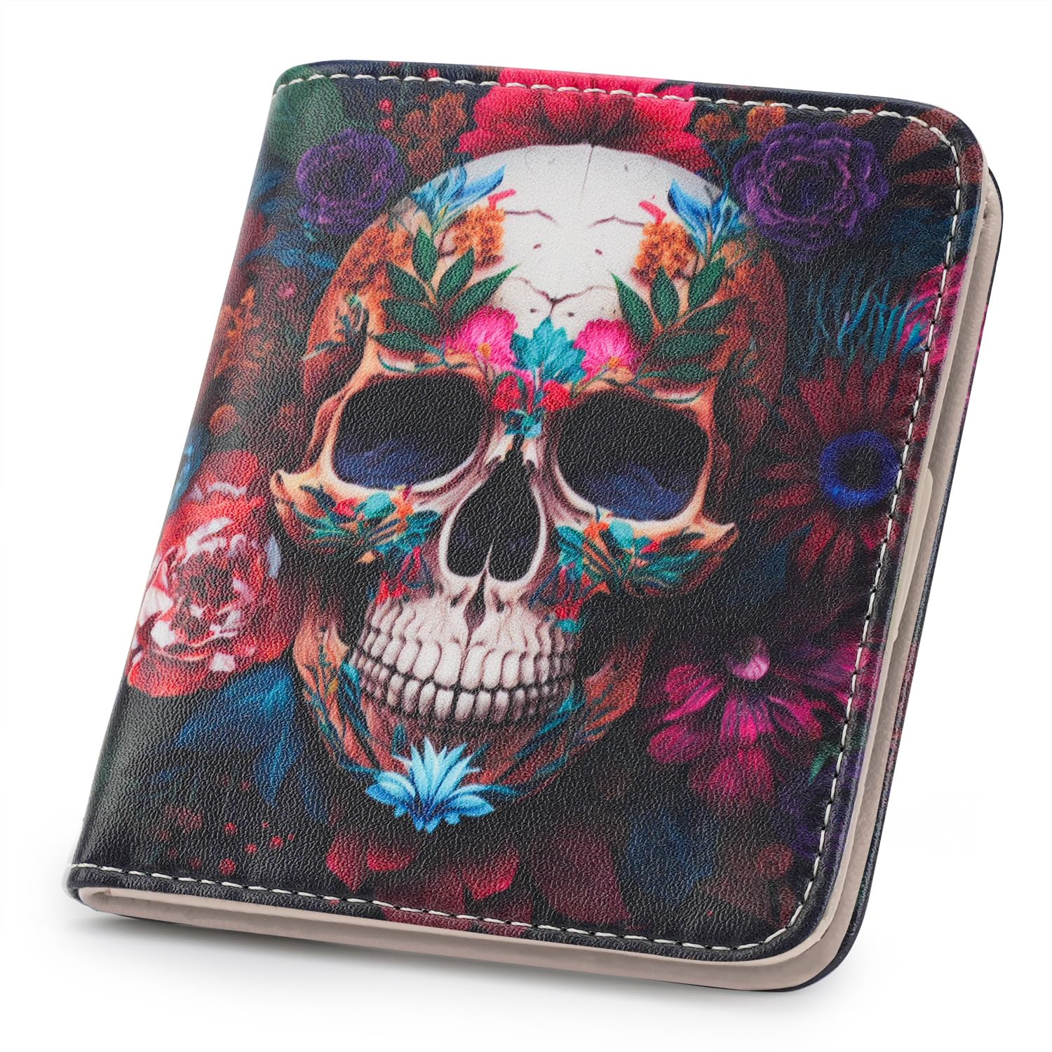 TANTIUE Small Womens Wallet Mini Compact Bifold Pocket Wallet Ladies RFID Blocking Slim Wallet for Women with ID Window