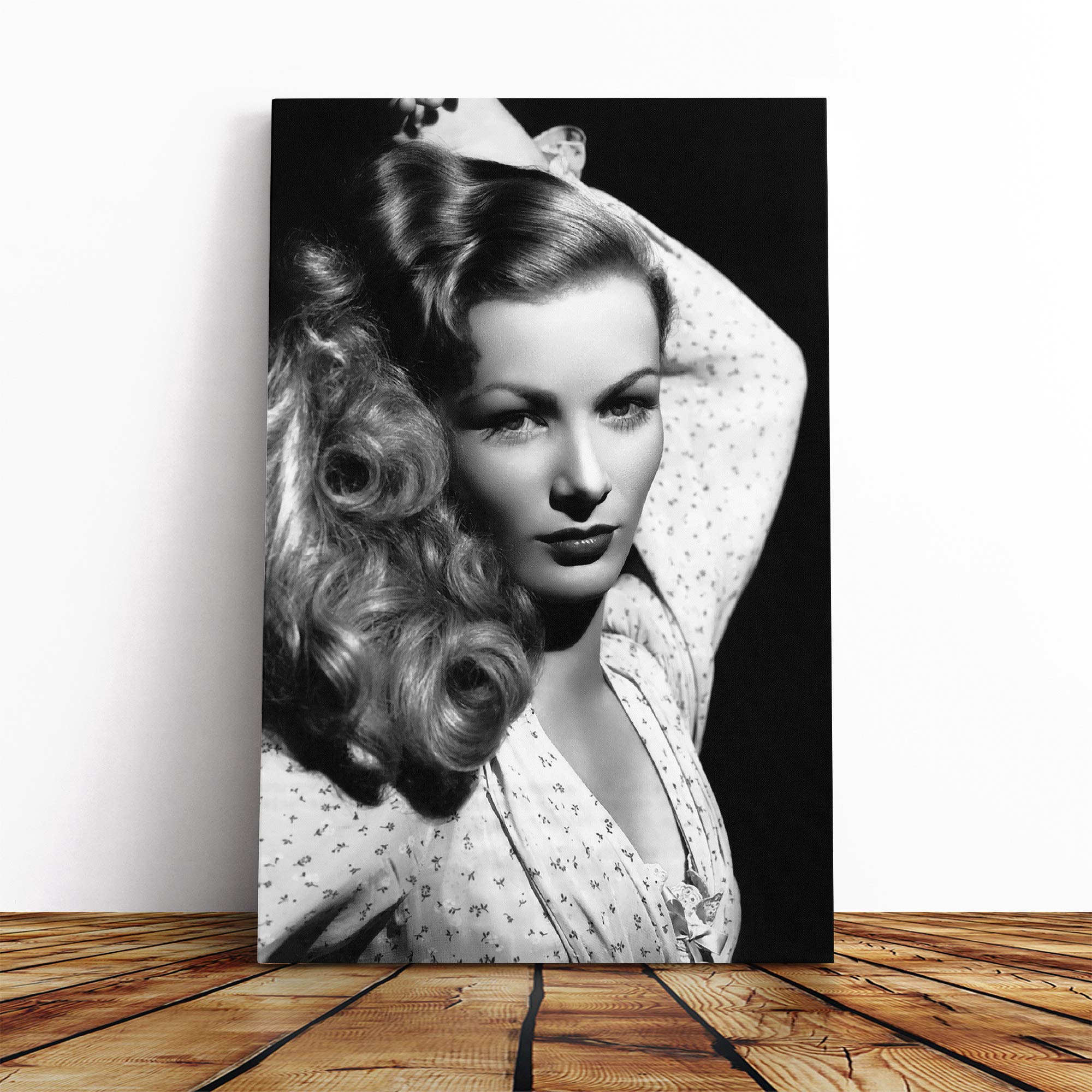 Veronica Lake Canvas Print | Gallery Wrapped 30mm Frame Wall Art | 30x20 inches | Ready to Hang | Modern Landscape Picture | Living Room Bedroom Lounge Office