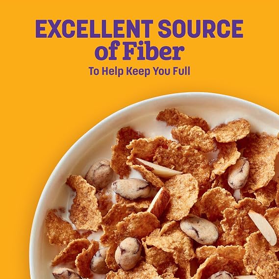 Raisin Nut Bran Breakfast Cereal, Excellent Source Fiber, 20.8 oz (Pack of 6)