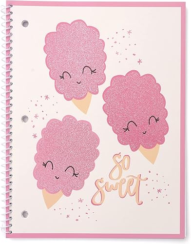 Miniatura 2 de Gartner Studios So Sweet - Juego de cuadernos, lámina dorada, encuadernación en espiral, 8 x 10.5 pulgadas, 80 páginas, 2 unidades