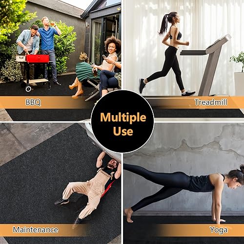 Miniatura 6 de Aboofx Tapete para bañera de hidromasaje de 88 pulgadas para exteriores con bolsa de transporte, almohadilla cuadrada grande para bañera inflable